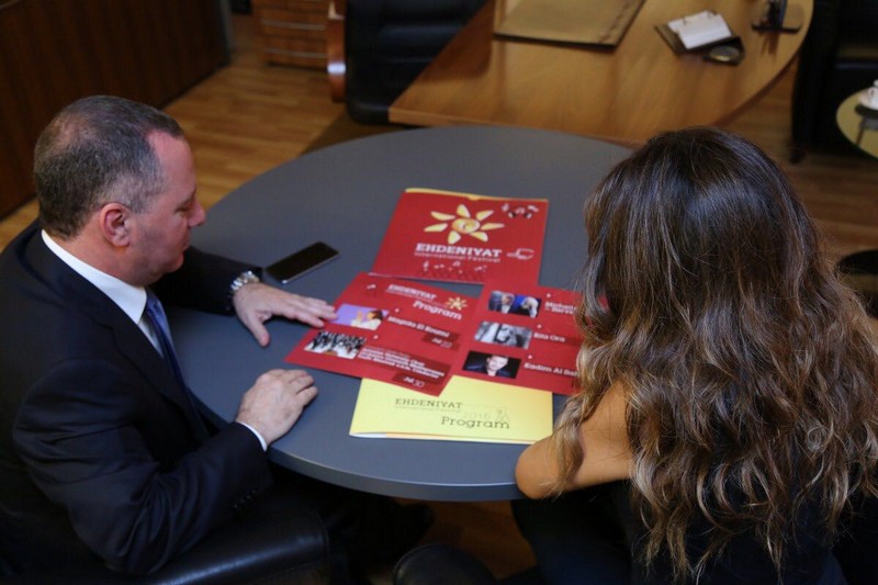 Frangieh meets Araygi and Faraoun to launch Ehdeniyat’s annual program